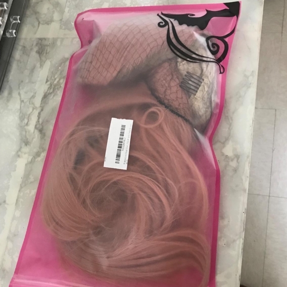 Pink wig main image 5